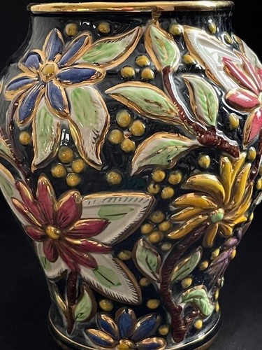 Vase ancien artisanat - vase, h